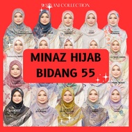 [ BIDANG 55]  CLERANCE TUDUNG Minaz Hijab bidang 55e