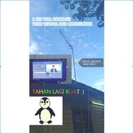 HDTV DIGITAL OUTDOOR AREA ANTENNA (DV3 T2) AERIAL <FULL HD>DTV CHANNEL (EASY INSTALL AND FREE CABLE)