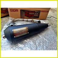 § ♕ ♚ Mio Sporty/Soulty Replica Pro "Decibel Killer" Power Pipe(Stock-160cc) Black Straight Elbow