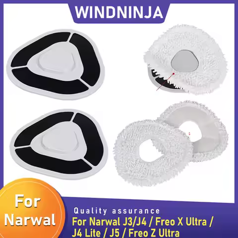 Mop Stand Mop Cloth For Narwal J3/ J4 / Freo X Ultra / J4 Lite /J5 / Freo Z Ultra Vacuum Cleaner Swe