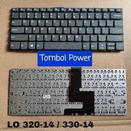 Keyboard lenovo ideapad 320-14isk 320-14ikb 320-14ast 330s-14ikb 330-14ast Gray