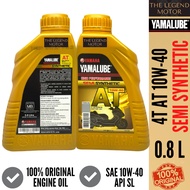 [ORIGINAL] Yamalube 4T AT 10W-40 SEMI SYNTHETIC SCOOTER ENGINE OIL MINYAK HITAM ENJIN 10W40 EGOS SOLARIZ AVANTIZ EGOLC