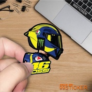 1A, rossi 45, white embossed texture sticker and hologram