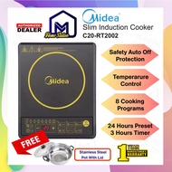 Midea Induction Cooker Free Stainless Steel Pot C20-RT2002 / C16-RTY1619 Mistral STEAMBOAT FRYING MIC314 Dapur Elektrik