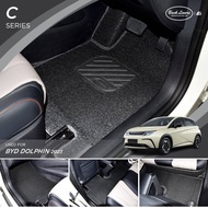 Vinyl Dust-Trapping Carpet Form-Fitting For BYD Dolphin Cars