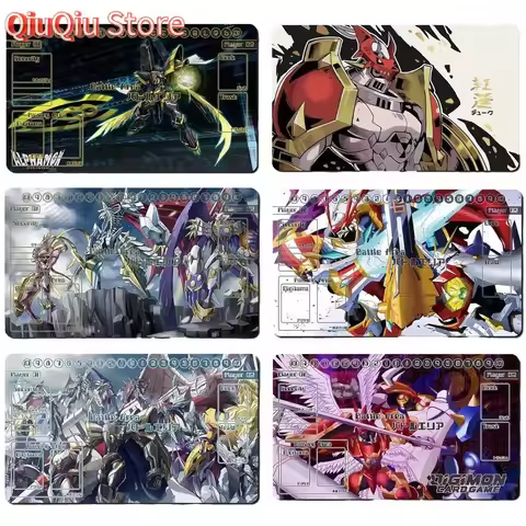 Cartoon Anime Digimon Card Battle Single Diy Dtcg Tcg Game Mat Game Table Mat Card Mat Collection To