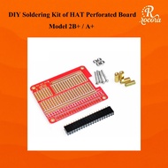 DIY Soldering Kit of HAT Perforated Board compatible with Model 2B+ / A+