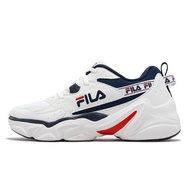 Fila Casual Shoes Hidden Tape 4 Men's White Dark Blue Red Daddy Sports [ACS] 1J329W133