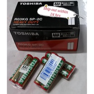 READY STOCK #TOSHIBA BATTERY  #AAA #1BOX(40PCS）