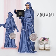 COD Mukena Terusan Dewasa Jumbo Bordir Dandelion Sutra Dan Katun micro Mukena santri Mukena mewah