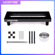 GHOSTFIRE บอร์ดแพดเดิลกีตาร์อะลูมินัมอัลลอยเอฟเฟกต์เบามาก0.8lb Pedalboard13.7 SPL-01 X5