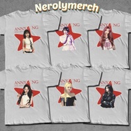 NEROLY TEE Annyeong Fine Shyt IVE Members Unisex - 24s Combed Cotton