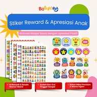 Bu Guru Ria - Children's Appreciation Reward Stickers Teacher Assessment School Assignments Student 