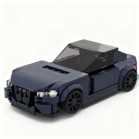 233pcs MOC BMWS M4 COMPETITION G82 City Champions Model Building Blocks Education Idea Craft Assembl