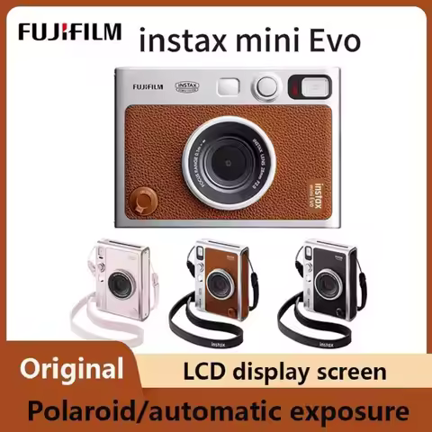 Fujifilm Mini EVO Camera Young People's Photography Cameras Retro Camera (Optional Instax Vertical C
