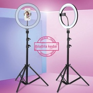[InStok🇲🇾] 26cm LED RingLight with 2.1M Tripod stand Youtuber FB Live Mobile phone shooting Lighting