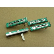 4PCS 45MM Potentiometer B10K B20K B50K B100K Original  Potentiometer mixer fader B10K 45MM B10KX2 B2