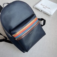 訂購/包順豐 Paul Smith Unisex Leather Backpack 真皮 背包 背囊