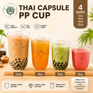 CAPSULE CUP / CAWAN CAPSULE 12oz / 16oz / 18oz 20oz / 22oz (50PCS±/100PCS±)