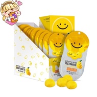 [VEGTOMETO] Korea Smiley Face Candy Vigtomy Imported Free Mango Honey Flavored Pill Gummy Non-Soluti