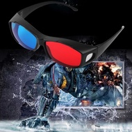 Beawesome 3D Glasses Movie Cinematic Plastic Frame H2 - Black