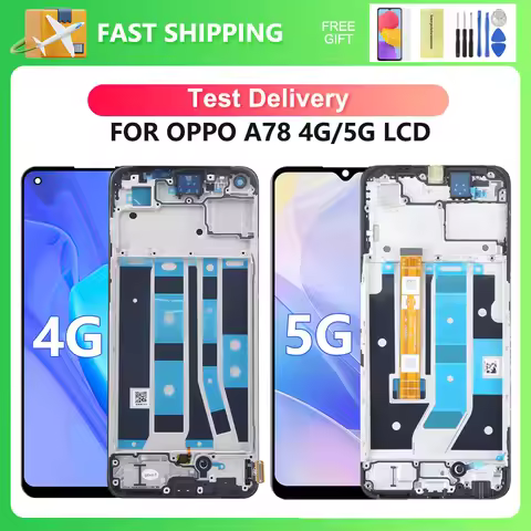 Display OPPO CPH2565 For OPPO A78 4G 5G For OPPO A78 CPH2565 CPH2483 CPH2495 LCD Display Touch Scree