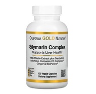 (ล็อตใหม่พร้อมส่ง) California Gold Nutrition, Silymarin Complex, Milk Thistle Extract Plus 120 Capsules