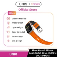 UNIQ Linus Airosoft Silicone Apple Watch Strap 49 (Ultra) / 46 / 45 / 44 / 42 MM Watch Strap