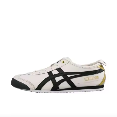 Onitsuka Tiger MEXICO 66 Men's and Women's Skateboarding Shoes, Avant Garde, Trendy Sneakers, White/