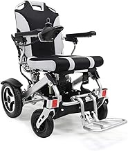 Fashionable Simplicity Elderly Disabled Lithium Battery Electric Wheelchair Portable Sports Wheelchair Elderly Disabled Aluminum Alloy Electric Walker Maximum Load 135Kg