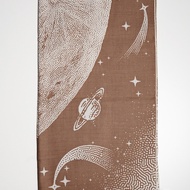 HERMES 月光飛馬 金棕 140 羊絨圍巾 絲巾