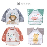 Waterproof Cloud Easy Bibs Eating Apron With Front Pocket