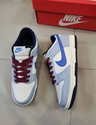Nike Dunk 時尚滑板鞋，紫色/藍色