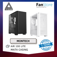 FANSTORE MONTECH AIR 100 LITE MATX Case Black &amp; White PC Desktop Casing