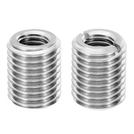 PATIKIL Thread Adapters Sleeve Reducing Nut, 2 Pcs M16xM10x20mm Male to Female Repair Insert Nut Scr