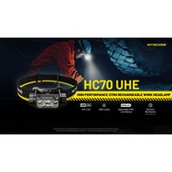 Nitecore HC70 UHE  1,600 Lumens High Performance 21700 Rechargeable Work Headlamp