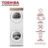 Toshiba 10/8KG Washer Dryer TWD-T40BZU110MWS(WT)