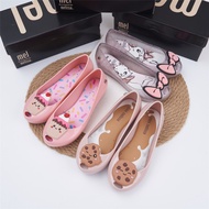 Melissa Zhongtong Jelly Shoes, Fish Mouth Sandals, Cake Cookies, Bow Knots, Single Shoes