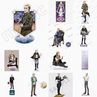 Anime Standee Model Erwin Smith Attack on Titan AOT Acrylic Figure Study Desk Decoration Anime Fan G