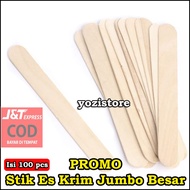 Stik Es Krim Jumbo Besar Berkualitas Untuk kerajinan Tangan Prakarya Mainan Anak Biar Ga Bosen