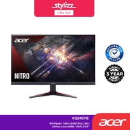 ACER NITRO VG240YE 24 1920X1080,1MS,100HZ / Acer Nitro VG240Y 75HZ, 1MS, FHD, AMD FREESYNC 23.8" IPS