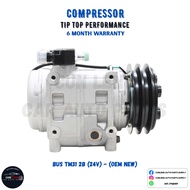 ✅6 Month Warranty✅ Bus TM31 2B (24V) Car Aircond Compressor (Oem New)