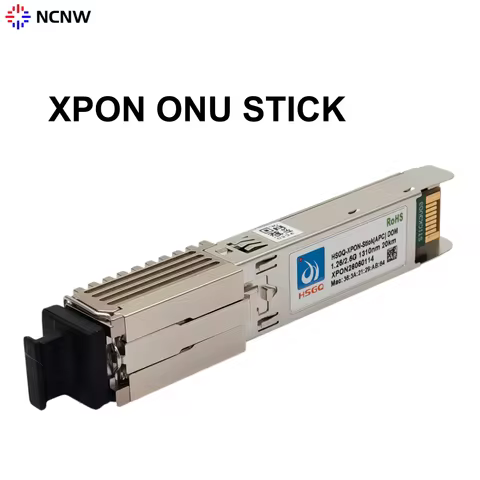 HSGQ/ODI XPON Stick SFP ONU Stick SFP XPON ONU STICK With MAC SC 1310nm/1490nm DDM Pon Module Ont 20