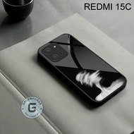 Latest Redmi 15C Glass Casing 2025 - Redmi 15C Glass Case - Elegant Luxury Softcase full cover