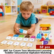 toddler toys toys abc alphabet mainan kanak kanak ice cream toys 123 ABC aiskrim abc toys