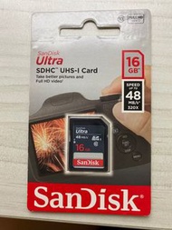 16G記憶卡 SanDisk ultraSD