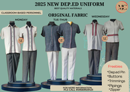 2025 NEW ORIGINAL TEACHING PERSONNEL uniform for DEPED teachers PROFFESSIONALS tela only or NOT READ