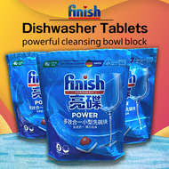 Finish ก้อนล้างจานสำหรับเครื่องล้างจาน เม็ดล้างจาน 24 เม็ด Powerball Dishwasher Tablets