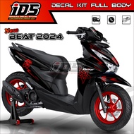 Stiker Motor Beat Deluxe 2024 Full Body Stiker Beat Street 2024 New Keren Decal Beat 2024 Full Body