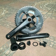 CRANK DECAF HT2 BB HT2 CRANKSET DECAF HT2 34/50T 170mm BB HT2 Sepeda murah